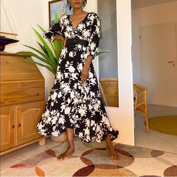 H&M Dresses & Skirts - JOHANNA ORTIZ NWT x H&M. Long wrap dress